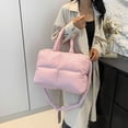 thumbnail image 3 of Bolso Tipo Cartera Hinchado Mano Acolchado Ligero para Mujer, 3 of 9