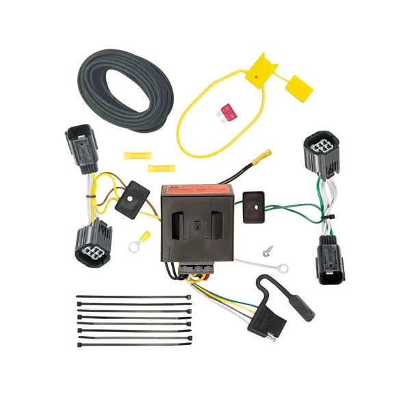 Tekonsha Connecteur de Câblage de Remorque 118534 T-One; Remplacement à Plat à 4 Voies pour Faisceau de Câblage OEM