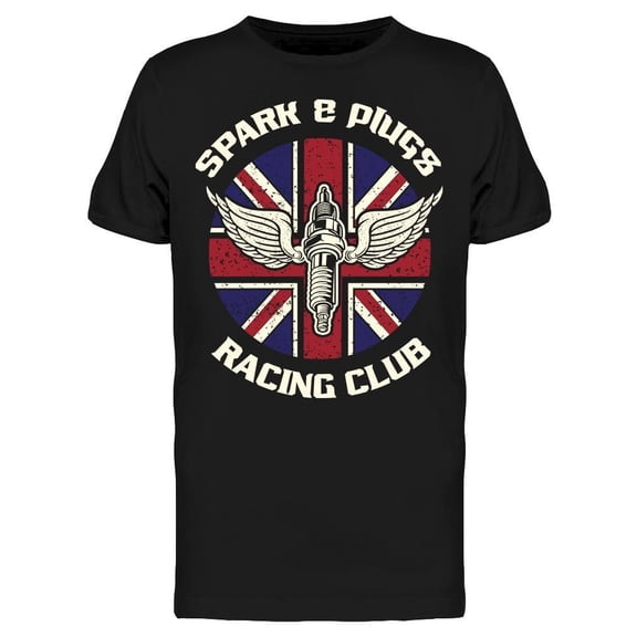 Spark And Plugs Racing Club Tee Men's -Image by Shutterstock