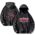 thumbnail image 3 of Sudadera con capucha lavada vintage Karol G, sudadera de hip hop Karol G Manana Sera Bonito, pulóver informal retro holgado para hombre y mujer, ropa de calle, 3 of 4
