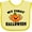 Banana, variant on Inktastic My First Halloween with Pumpkin and Stars Boys or Girls Baby Bib