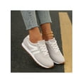 thumbnail image 3 of Women's Geometric Sneakers with Breathable Fabric and Durable Non-Slip PVC Sole, 3 of 7