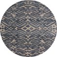 thumbnail image 1 of Ahgly Company Indoor Round Abstract Pink Abstract Area Rugs, 6' Round, 1 of 6
