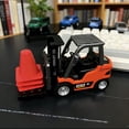 thumbnail image 4 of 1/64 Remote Control Forklift, 2.4G Alloy Mini RC Forklift Truck with Cargo Hook Controller Forks Pallet, 10Km/H RC Construction Vehicle Indoor Outdoor Toy Gift for Adults,Kids, 4 of 7
