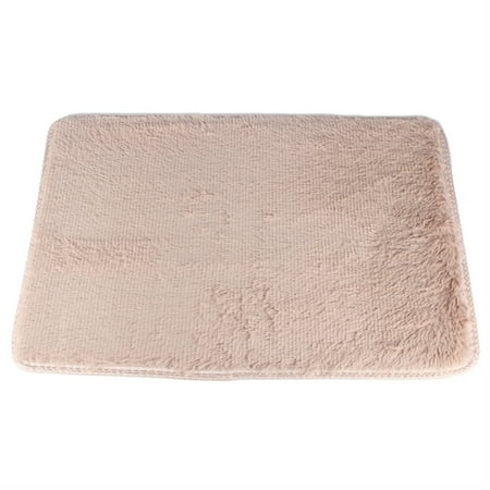 Felt Rectangular Carpet - NK HOME 24 x 40'' Soft Sofa Rectangular Area Rugs Shaggy Fluffy Anti-Skid Rug Bedroom Windowsill Home Decoration Carpet Brown Grey Blue Pink