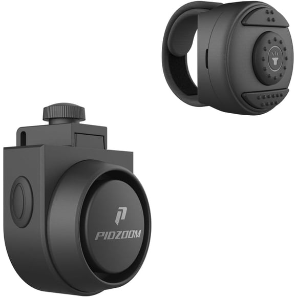 Pidzoom Finger Horn FH 30_V2- Remote Control Bike Horn for EUCs, Onewheels, Skateboards, and Roller Skates | Anti-Theft Hands-Free Safety Accessory