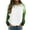 White, variant on Vedolay Casual Tops for Women Hoodies for Women Fall Fashion Sweatshirt Long Sleeve Pullover Casual Top,Green S