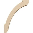 thumbnail image 3 of Ekena Millwork 5"W x 18"D x 24"H Lafayette Rough Cedar Woodgrain TimberThane Knee Brace, Primed, 3 of 6