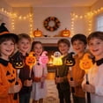 thumbnail image 4 of Halloween Light up Toys, Hand Held Pumpkin Ghost Light Up, Pumpkin Ghost Shape LED Wands, Spooky Ghost Flashing Wand for Halloween Party Trick Or Treat Cosplay Supplies, Goody Bag Fillers, 4 of 5