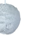 thumbnail image 6 of Northlight Faux Fur Plush Ball Christmas Ornament - 4" - Light Green, 6 of 9