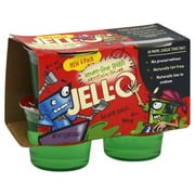 Jell-O Original Lemon-Lime Splash Gelatin Snacks 4 ct Cups