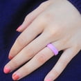 thumbnail image 2 of Alianzas de Boda de Silicona para Ella-Paquete de 10-Anillos de Silicona Flexibles para Mujer-Anillo de Silicona con Purpurina para Mujer-Paquete de Anillos de Silicona apilables para Mujer-Anillos, 2 of 5