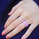 thumbnail image 2 of Alianzas de boda de silicona para ella - Paquete de 10 | Anillos De Silicona Flexibles Mujer | Anillo de silicona con purpurina Mujer | Anillos de silicona apilables para mujer | Anillos de goma de, 2 of 5