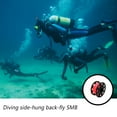 thumbnail image 2 of Baohd Enrouleur de Doigt en Acier Inoxydable Enrouleurs de Plongée Double Extrémité Ligne de Guidage Réutilisable Légèreté Équipement de Plongée Snorkeling Ménager Ligne Orange 30m (Boucle), 2 of 8