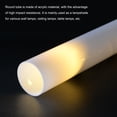 thumbnail image 5 of Uxcell 21mmx25mm 305mm Acrylic Pipe White for Tube Lighting Lampshade, 5 of 5
