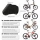 thumbnail image 4 of Funda protectora para bicicleta, funda protectora impermeable y UV para bicicleta de montaña y de carretera Rojo Verde, 4 of 5