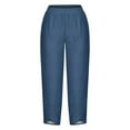 thumbnail image 2 of Zuesphe Womens Pants with Pockets Ltk Capri Pants for Women Plus Womens Baggy Pants Womens Cargo Pants with Pockets Cotton, 2 of 4