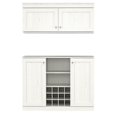 thumbnail image 3 of Inval Ensemble Buffet Style Shaker 2 Pcs en Chêne Lavé Bois Manufacturé, 3 of 9