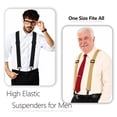 thumbnail image 7 of HBlife Heavy Duty Suspenders for Men, 2” Wide Adjustable X-Back Suspenders with Strong Metal Clips for Work Pants, Jeans & Big and Tall Men, 7 of 7