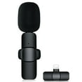 thumbnail image 1 of microphone Cravate Sans Fil Adapté aux Réunions, Cours en Ligne, Jeux, performances en Direct, mini microphone Sans Fil compatible avec iPhone et Android, 1 of 8