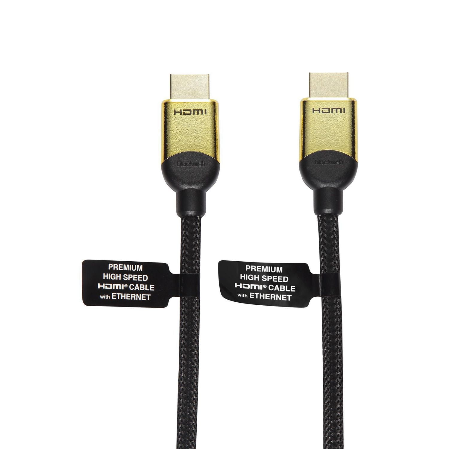 blackweb 6 FT 4K Premium HDMI Cable (Black)