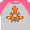thumbnail image 4 of Inktastic Orange Octopus Boys or Girls Toddler T-Shirt, 4 of 5