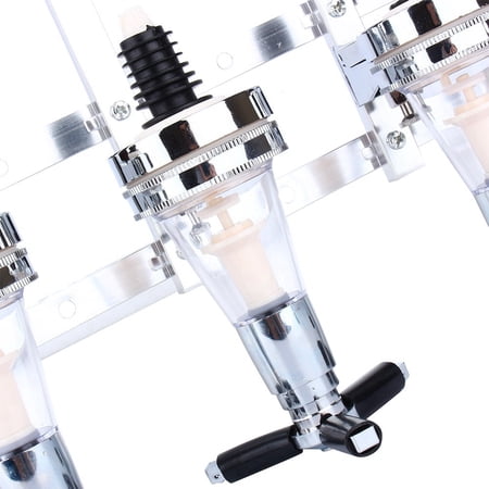 Aazon.co: Wall Ounted Liquor Bottle Dispenser - Ade In USA - Four Alcohol Bottle Dispenser - Foto 13