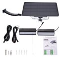 thumbnail image 2 of Yuarrent 2 lámparas de luz solar para interior/exterior, luz colgante de cobertizo alimentada por energía solar separada con cable de tracción Iluminación y accesorios Negro luz blanca Yuarrent HA028089-02, 2 of 6