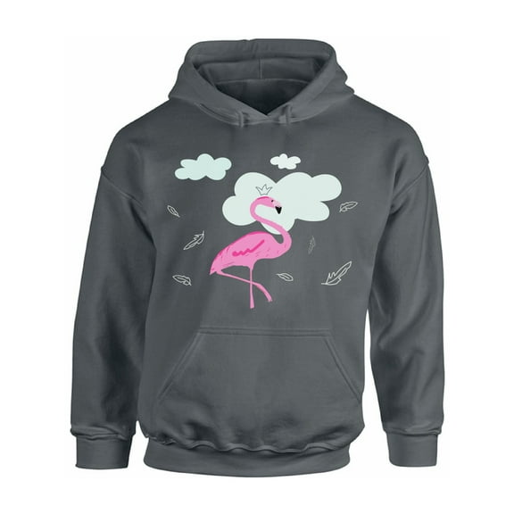 Awkward Styles Flamingo in Clouds Unisex Hoodie Pink Flamingo Hoodie for Him Flamingo Clothes Summer Hoodie for Women Flamingo Sweater for Men Gifts for Her Pink Flamingo Outfit for Men and Women