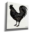 thumbnail image 2 of Epic Graffiti 'Rooster - Strut Your Stuff' by Cindy Jacobs, Canvas Wall Art, 26"x26", 2 of 2