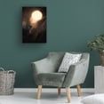 thumbnail image 3 of Canvas Wall Art - Fabien BRAVIN 'Communion Avec Les Astres' Wall Art for Living Room, Bedroom, or Office D?cor by Trademark Fine Art - 30 x 47 Inches, 3 of 4