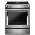 thumbnail image 3 of Kitchenaid KSEG950ESS 30-inch 4-element Electric Downdraft Slide-in Range, 3 of 6