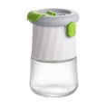 thumbnail image 3 of MTBLYS Glass Seasoning Jar White Green Shaker Bottle 1-Pack Kitchen Spice Dispenser Cooking Helper, 3 of 7