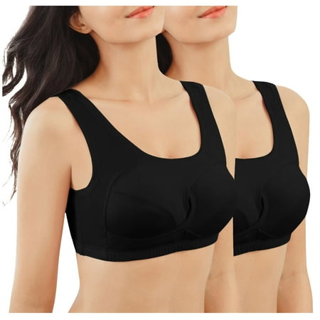 

Sports Bras For Women 2 Pack Hollow Gathered Fitness Vest Sports Underwear Yoga Bra