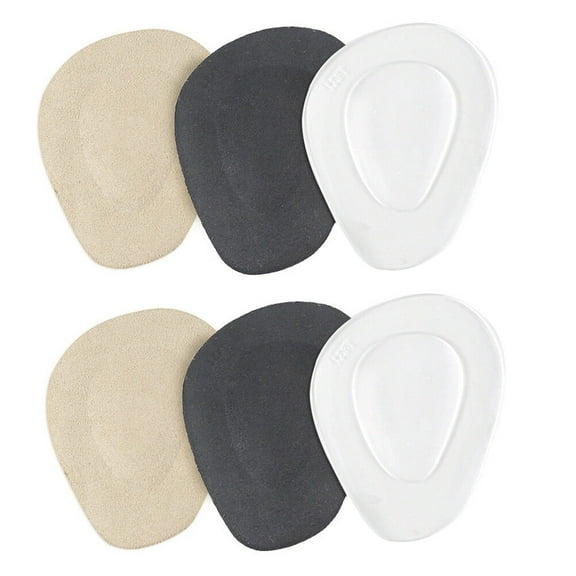IMIKEYA Shoe Inserts For Women Insoles Gel Black 3 Pairs