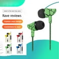thumbnail image 4 of Phone Music Wired Earphone In-ear Headphone Wire Control Cellphone Phone wired headset Wired 3.5mm Plug Earbuds Headset, 4 of 9