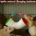 thumbnail image 4 of Foraging Plastic Toy with Hanging Treat Tube for Rats & Guinea Pigs, 4 of 6