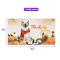 thumbnail image 5 of Happy Thanksgiving Ragdoll with Turkey Pumpkins Autumn Vibes Doormat Cat Lover Kitten Owner Gifts Idea Indoor Outdoor Welcome Mat - 12018, 5 of 5
