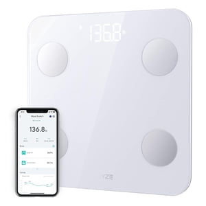 Wyze Scale S Smart Scale, Body Composition Monitor, White
