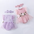thumbnail image 5 of NOLDARES Little Girls A-Line Dress Cute Pattern Sleeveless Casual Toddler Girl Dresses for Party 1-8 Years(Pink,6-9 Months), 5 of 5