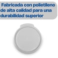 thumbnail image 3 of Tapa de Polietileno Caledonia Para recipiente redondo de 1 qt color Blanco, 3 of 6