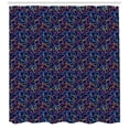 thumbnail image 3 of Ambesonne Bowling Shower Curtain, Vibrant Color Outlines, 69"Wx84"L, Multicolor, 3 of 3