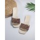 thumbnail image 3 of New Arrival Women's Flat Sandals, Fashionable Mule Shoes, Large Size Slippers,, 3 of 4