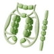 thumbnail image 1 of Paquete de 2 masajeadores de rodillos musculares, rodillo de masaje, 18 ruedas, herramientas de masaje de piernas para Verde, 1 of 9