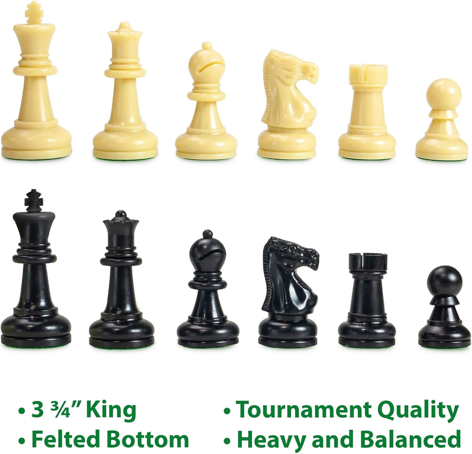 Sterling Games Chess Mat and Chess Pieces Set 20" x 20" Roll Up Vinyl Travel Chess Set, Blue