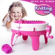 40 Needle DIY Big Hand Knitting Machine Weaving Loom knit for Scraf Children Learning Toy Knitting Tools Threader Sewing Tool