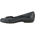 thumbnail image 3 of Women's Walking Cradles Fall Ballet Flat Navy Leather 7.5 M, 3 of 7