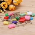thumbnail image 6 of Clearance Sale! 20Pcs Baby Child Cloth Nappy Di Aper Pins Locking Holder Colorful Buttons Practical Home Decor 1.6", 6 of 7