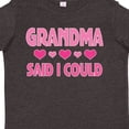 thumbnail image 4 of Inktastic Grandma Said I Could Funny Granddaughter Girls Toddler T-Shirt, 4 of 5