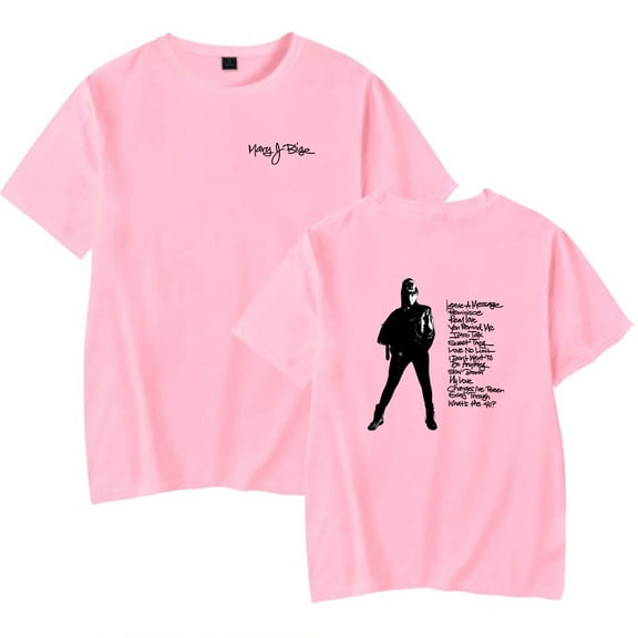 Mary J. Blige Merch What's the 411? Print T-shirt Women Men Casual Fashion Short Sleeve Tee